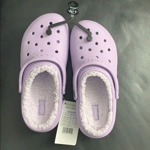 Classic Lined Crocs NEW